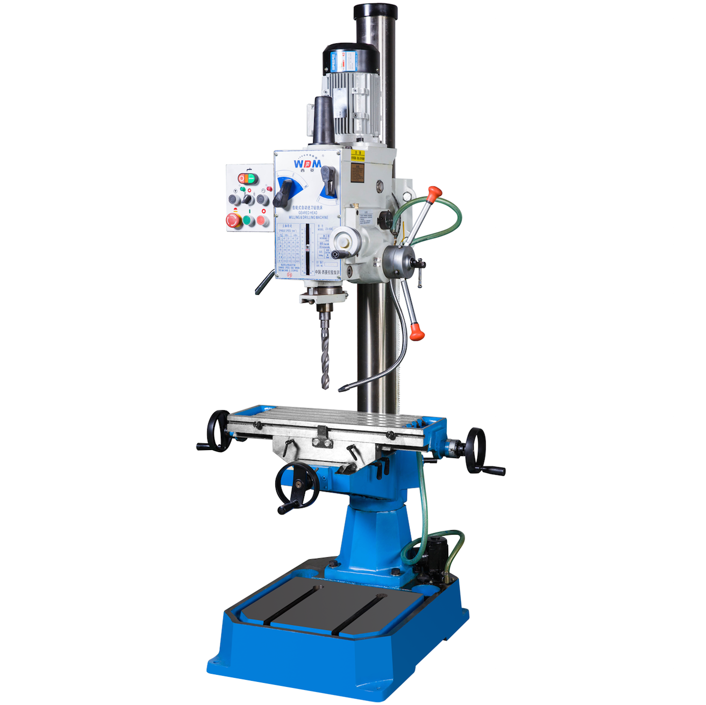 Xest Ling Drilling & Milling Machine 40mm,750W, ZX-40BPC - Click Image to Close